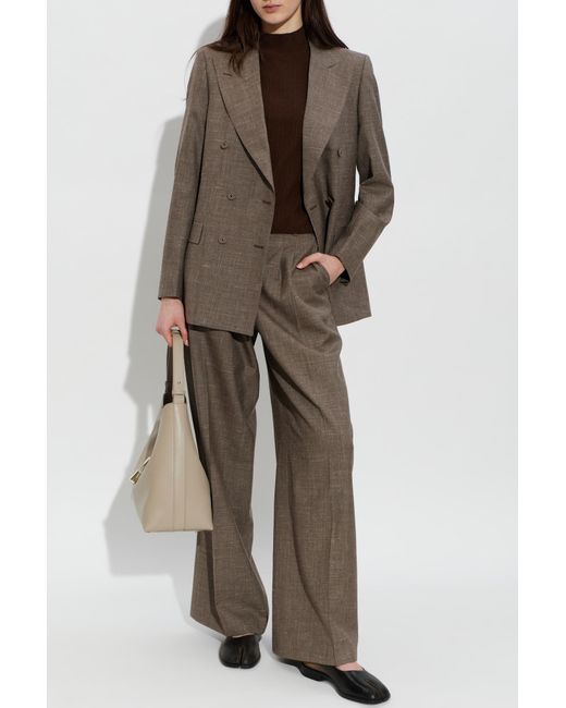 Officine Generale Brown Top 'Laya'