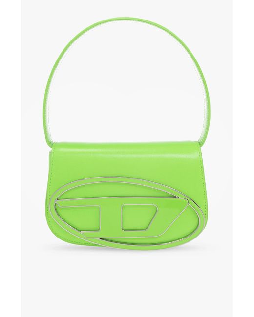 DIESEL Green '1dr' Shoulder Bag