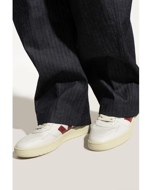 Veja White Sports Shoes "V-90 O.T. Leather" for men