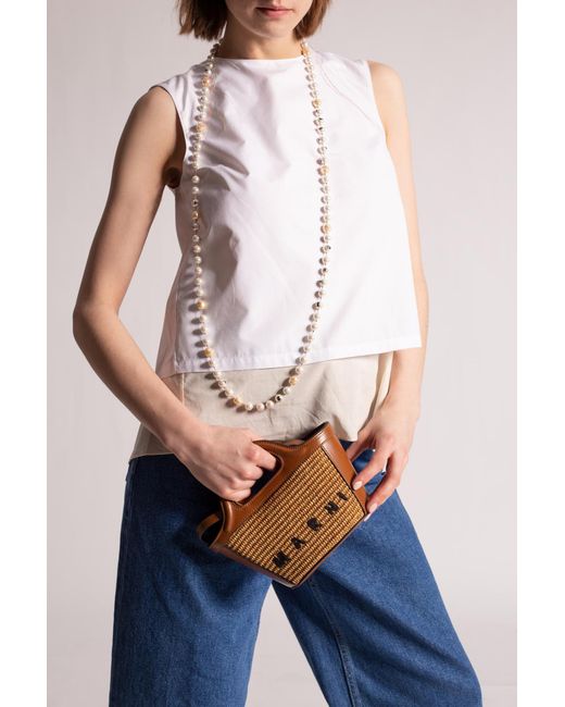 Marni Brown 'Tropicalia' Shopper Bag