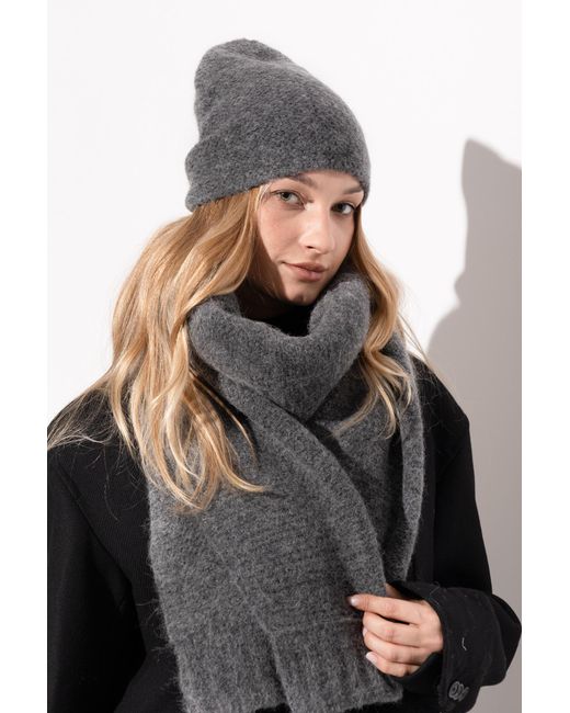 DSquared² Gray Wool Hat