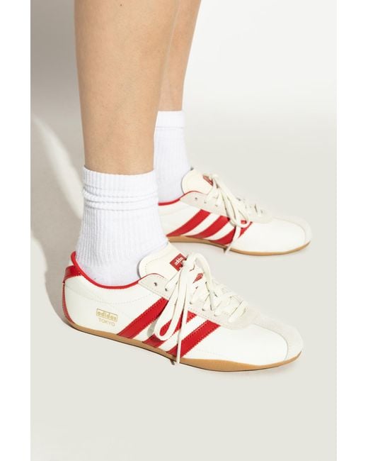 Adidas Originals Red Sports Shoes Tokyo W