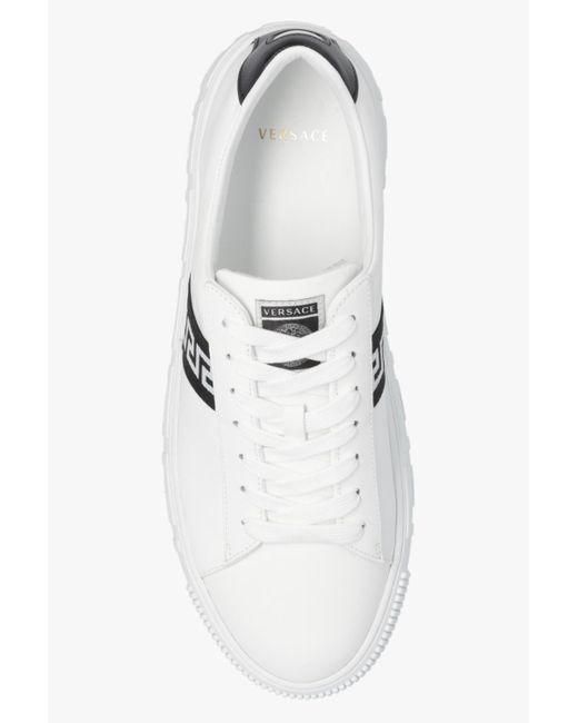 Versace White 'greca' Sneakers, for men