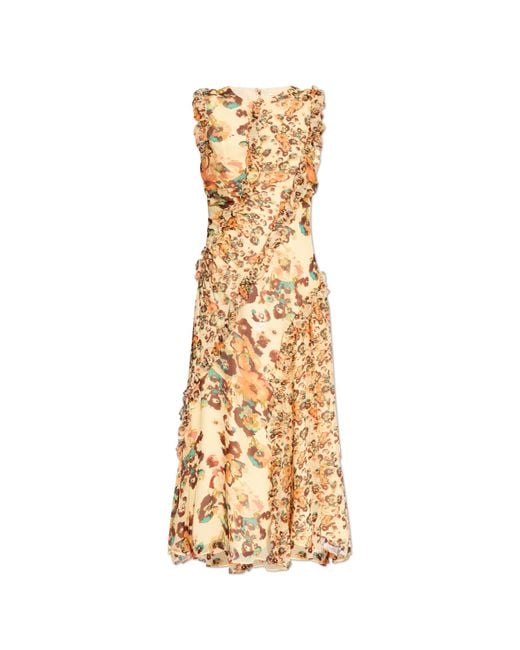 Ulla Johnson Metallic Dress `Avrelie`