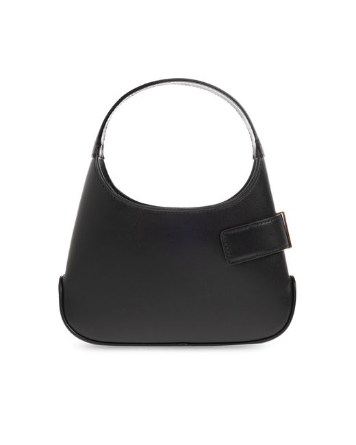 Ferragamo Black Hobo Mini Shoulder Bag