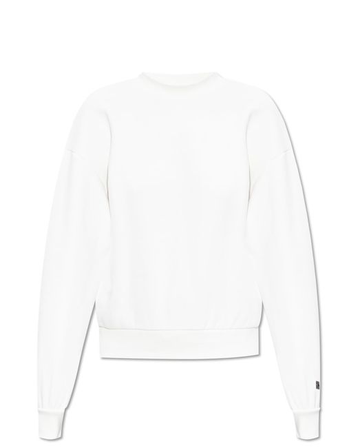 Fear Of God White Sweatshirt With A Short Stand-Up Collar