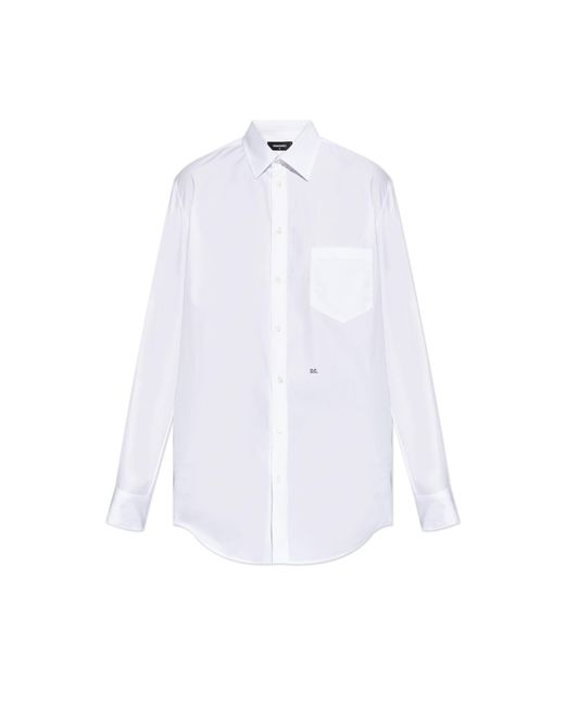 DSquared² White Shirt With Pocket