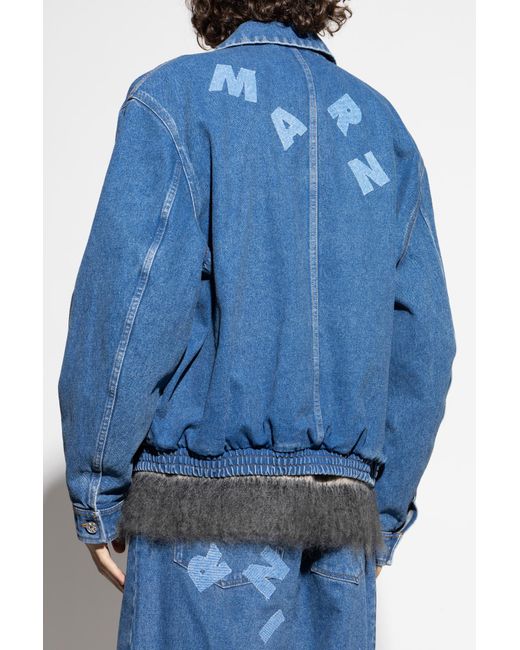 Marni Blue Denim Jacket for men