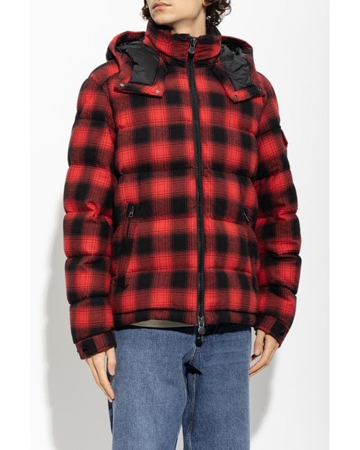 Moncler Red 'Airor' Puffer Jacket for men
