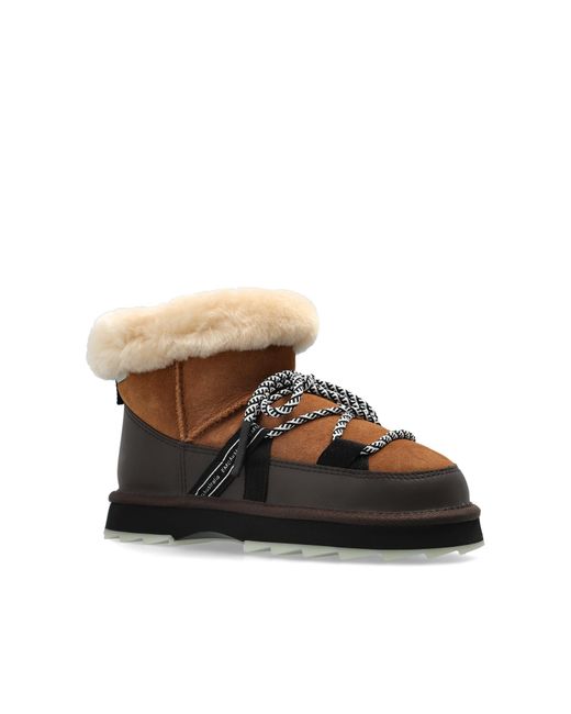 EMU Black 'Blurred Micro' Snow Boots