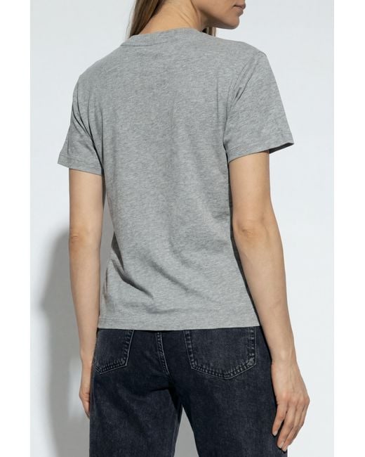 Jil Sander Multicolor Set Of Three T-Shirts With Logo