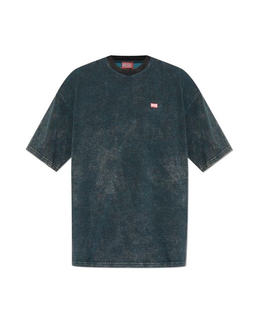DIESEL Blue T-Shirt 'T-Boxt-T4' for men