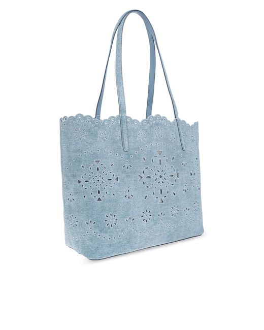 Kate Spade Blue Shopper Bag