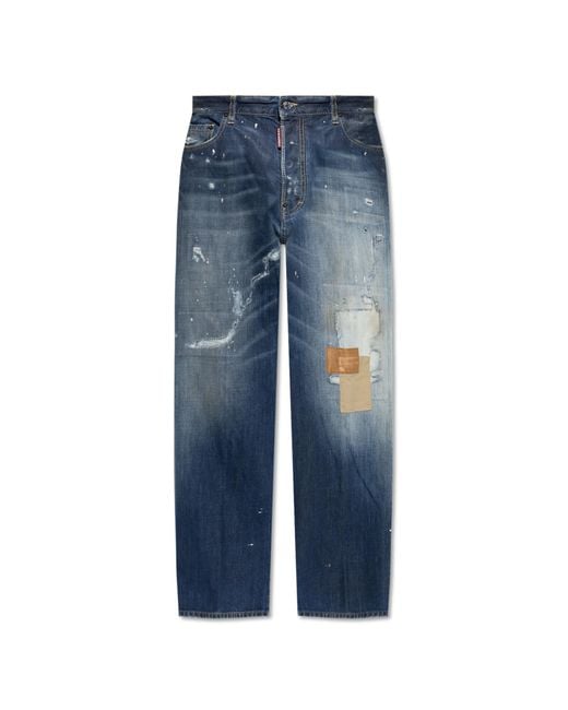 DSquared² Blue Jeans 'Loose' for men