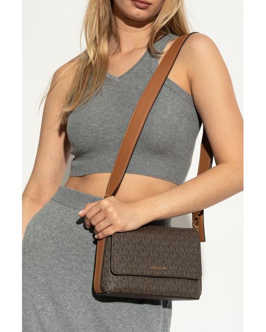 MICHAEL Michael Kors Brown Shoulder Bag 'Nessa Small'