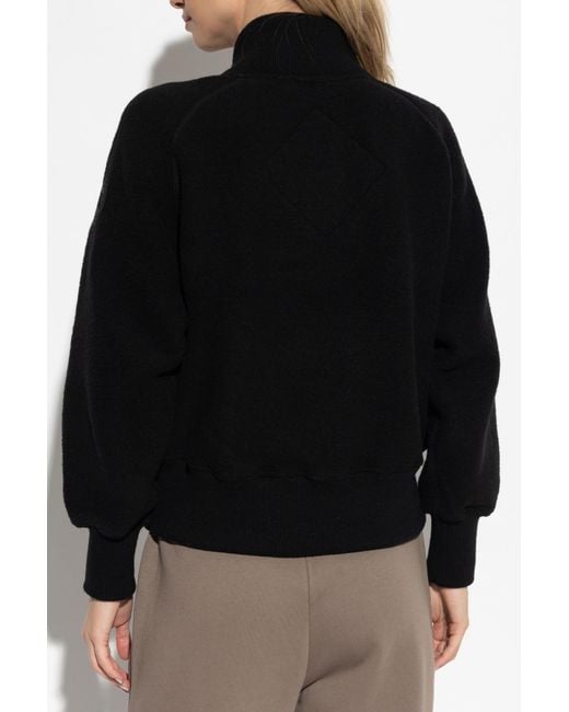 Canada Goose Black Sweatshirt With Logo Patch