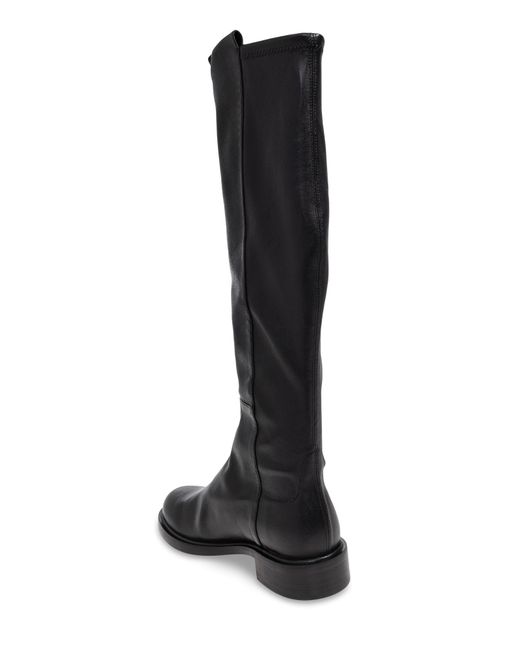 Stuart Weitzman Black "Gisele" Boots