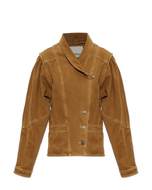 Isabel Marant Natural Denim Jacket 'Dolie'