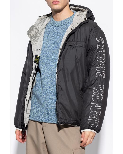 Mens grey on sale stone island jacket