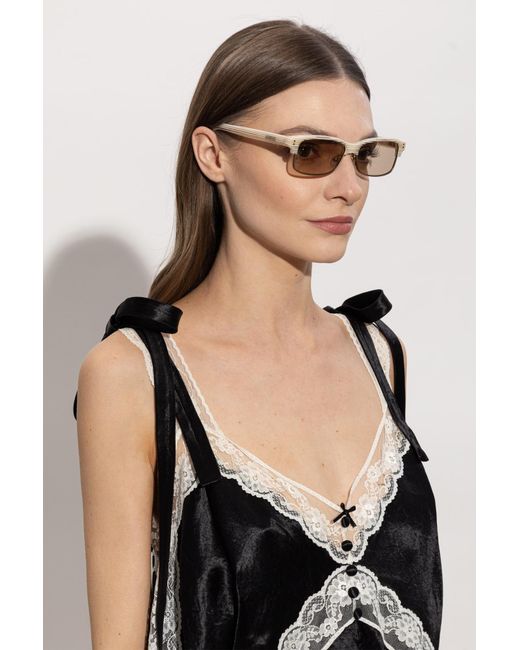 Jacquemus Natural Sunglasses
