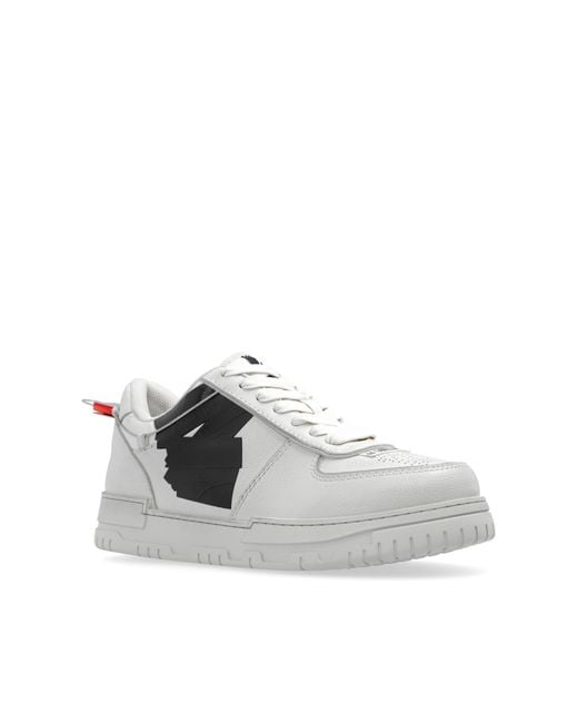 44 Label Group Gray 'avril' Sneakers, for men