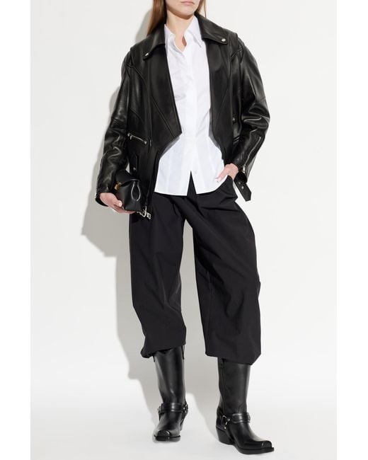 Givenchy Black Lamb Leather Jacket