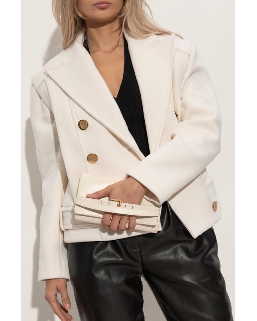 Balmain Natural Clutch "Shuffle"