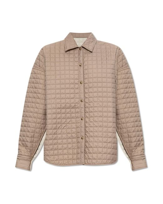 Moncler Natural Quilted Shirt