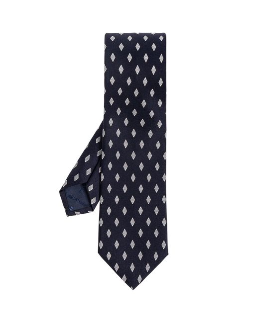 Ferragamo Blue Silk Tie for men