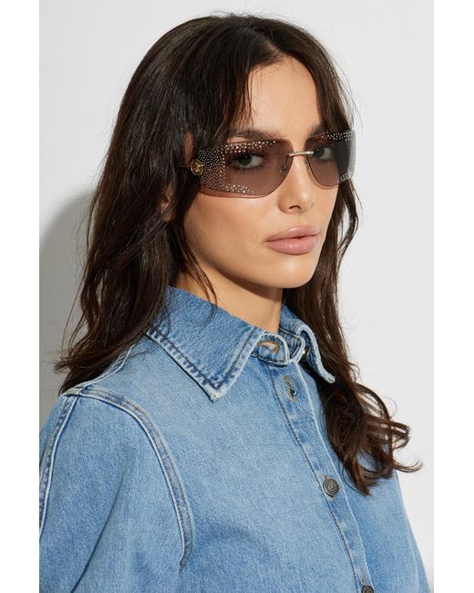 Jimmy Choo Metallic Sunglasses