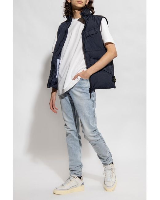 Golden Goose Deluxe Brand White T-Shirt With Logo for men