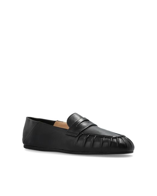 Stuart Weitzman Black Leather Shoes Type Loafers