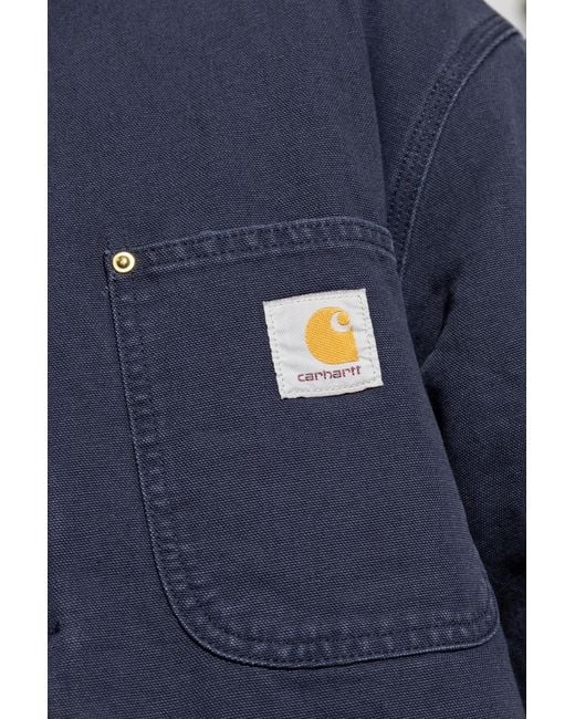 Carhartt Blue Insulated 'Chore' Jacket for men