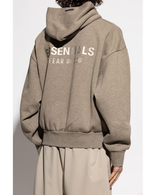 Fear Of God Natural Sweatshirt With Logo for men