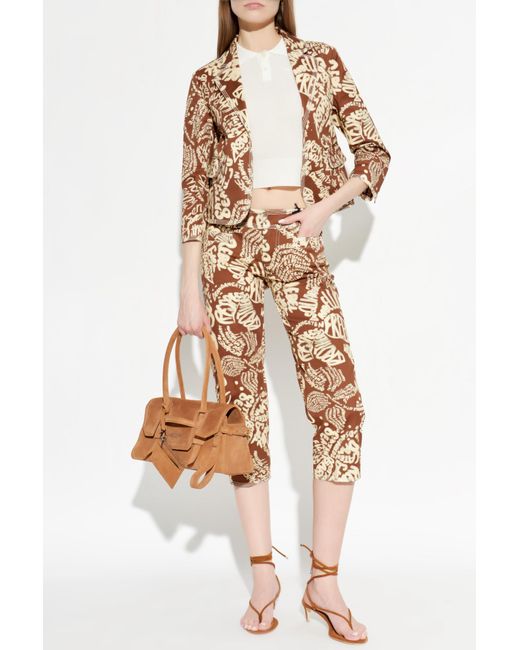 DSquared² White Jeans With Print