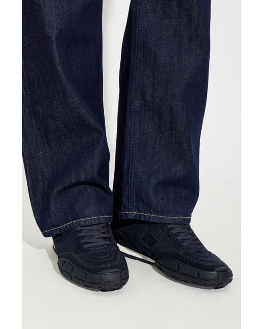 DIESEL Blue 'S-Pagodha Low' Sports Shoes for men