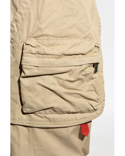 DSquared² Natural Pants With Patches for men