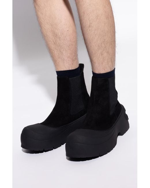 DIESEL Black Ankle Boots 'D-Donald Beatle' for men
