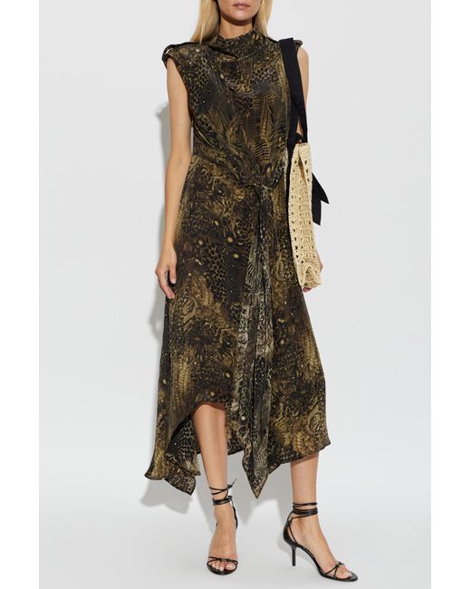 AllSaints Green 'Persia' Dress
