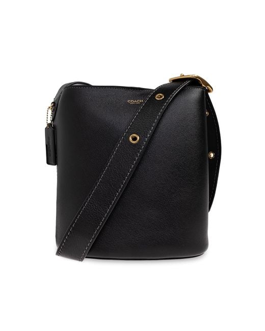 COACH Black "Bleecker" Shoulder Bag