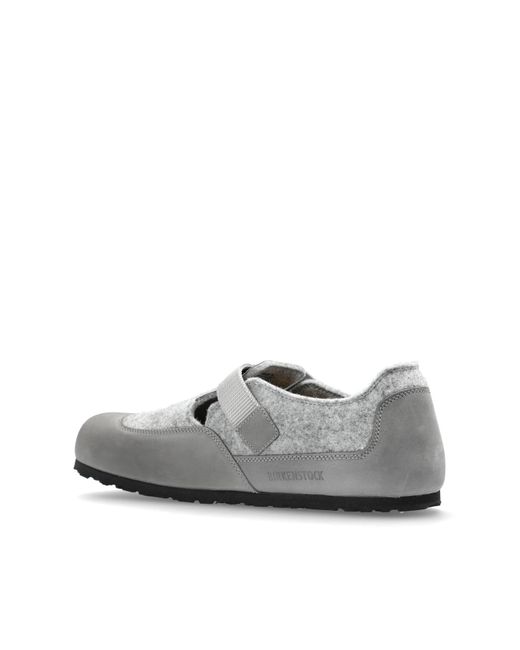Birkenstock Black "London Nova Felt" Shoes for men