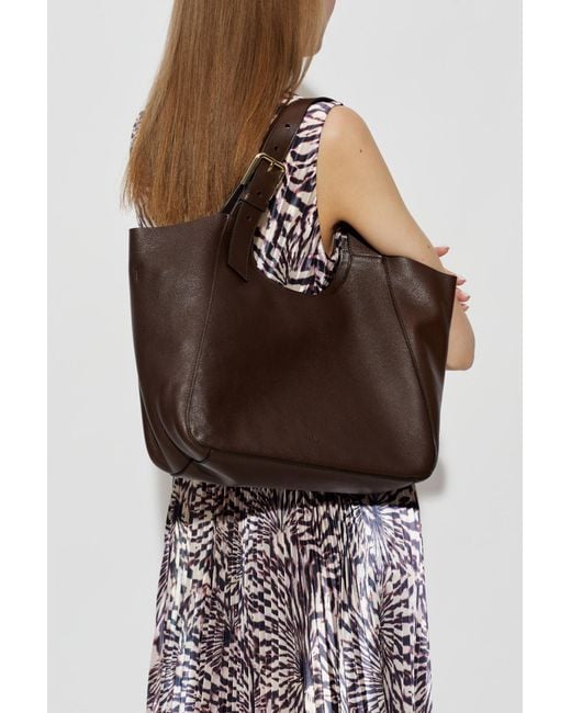 Furla Brown "Dora Medium" Bag
