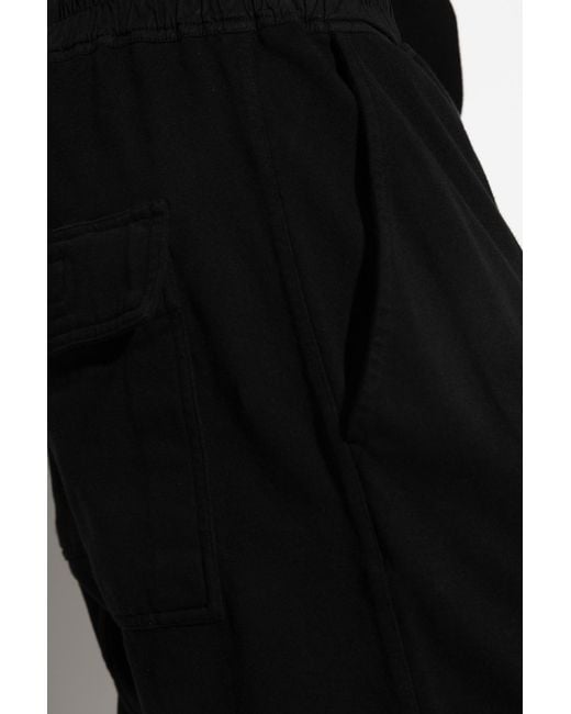 Rick Owens Black "Prisoner" Pants for men