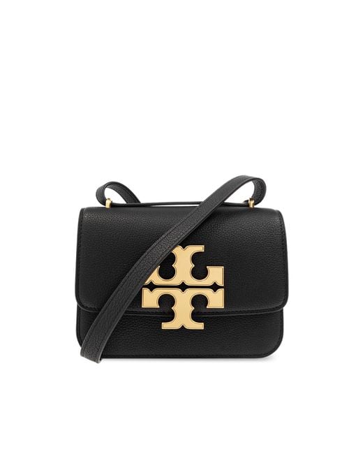Tory Burch Black Eleanor Small Leather Shoulder Bag