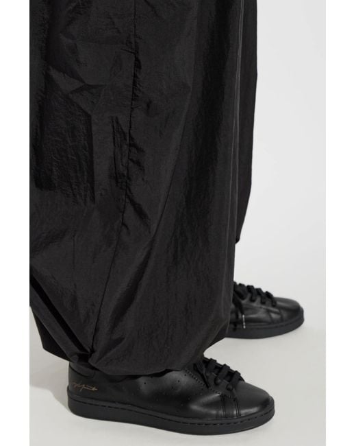 Y-3 Black 'Diagonal Stan Smith' Sports Shoes
