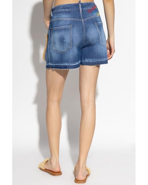 DSquared² Blue Shorts Capsule 'summer Lovers',