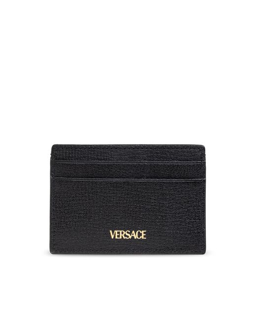 Versace Black Card Case for men