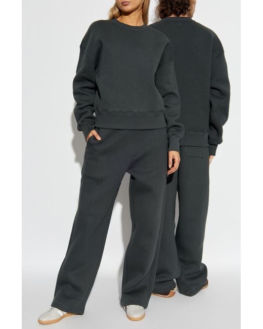 AMI Black Sweatshirt With Logo