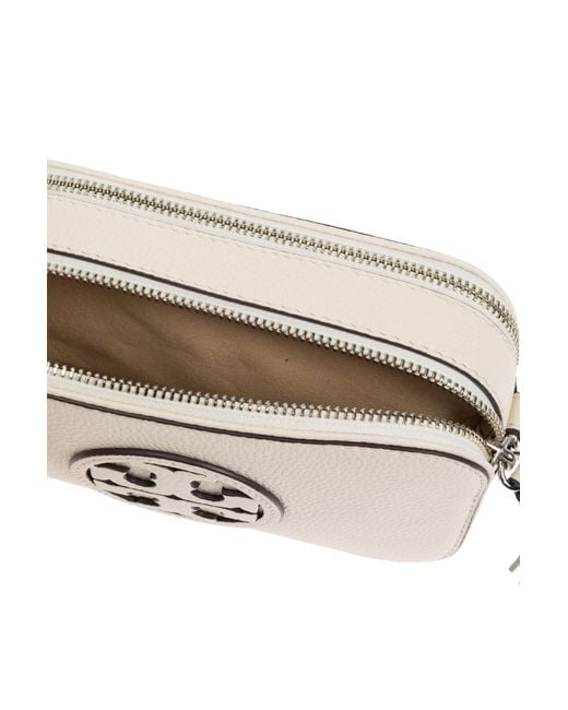 Tory Burch White Shoulder Bag "Miller Mini"