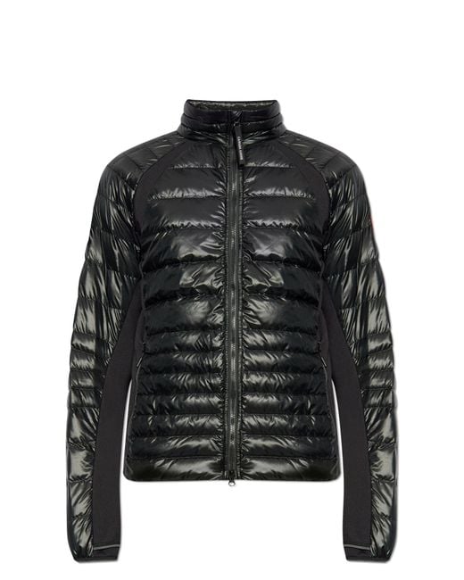Canada Goose Black Jacket With Stand-Up Collar for men